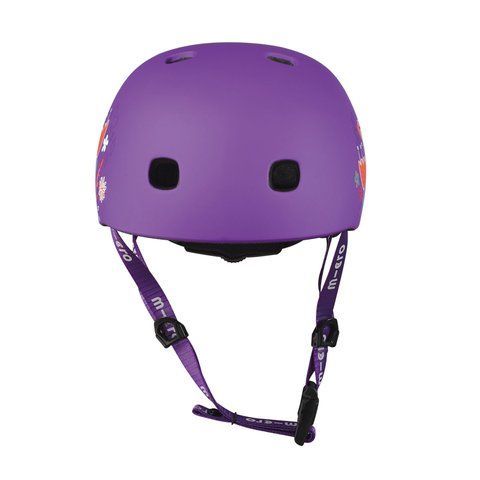 Захисний шолом Micro - Фіолетовий з квітами (48&ndash;53 cm, S) AC2137BX фото