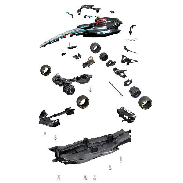 Авто-конструктор &ndash; Mercedes-AMG F1 W15 Petronas (2024) (1:24) 18-28515 фото