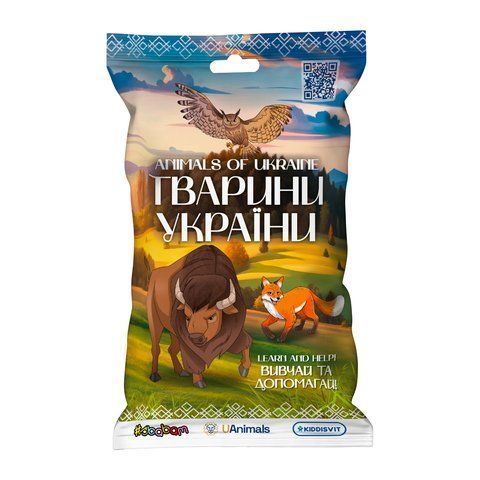 Стретч-іграшка у вигляді тварини &ndash; Тварини України 1/CN25 фото